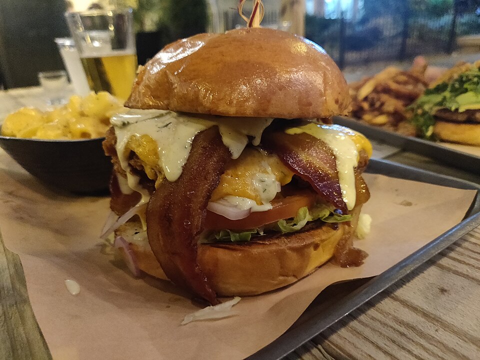 Classic Chicken Burger (illustrative stock photo)