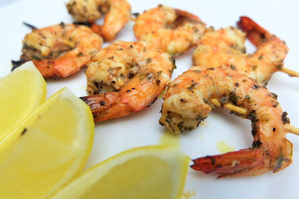 Shrimp Skewer (illustrative stock photo)