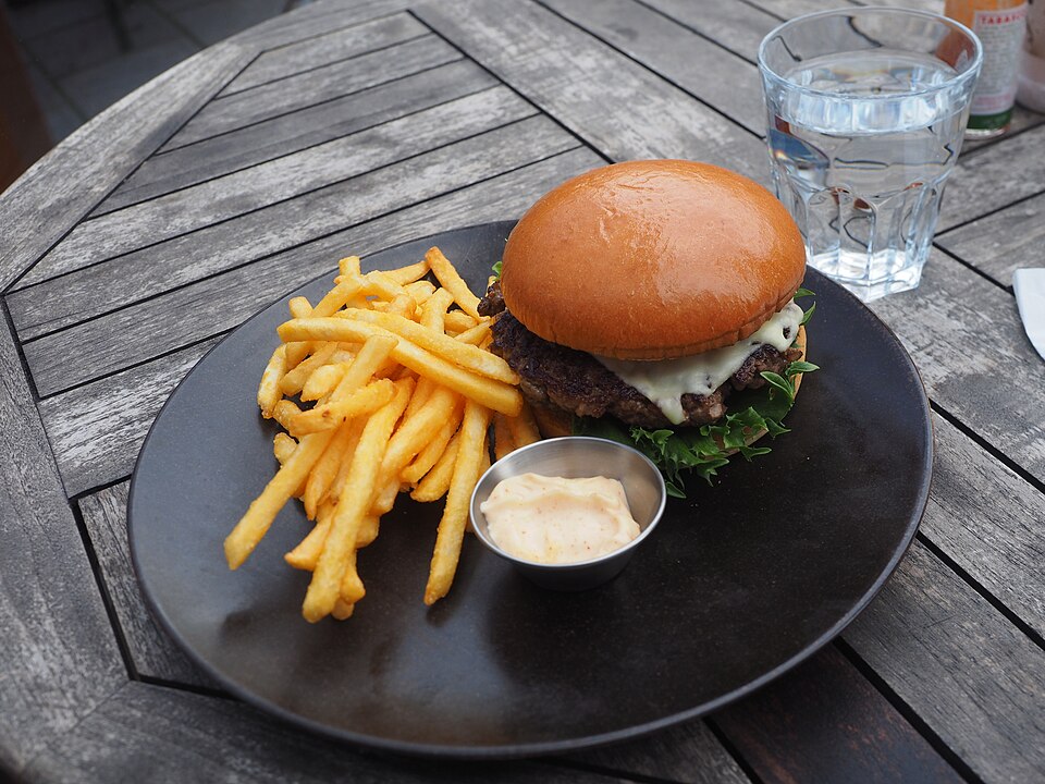 Truffle Beef Burger (illustrative stock photo)