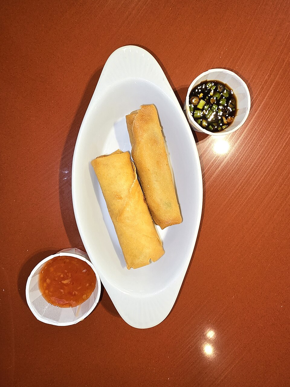 Veggie Spring Roll (illustrative stock photo)